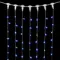 Светодиодный занавес 2*2 м., 400 синих LED ламп, мерцание, прозрачный провод ПВХ, LTC (PCL402BLW-10-2B)