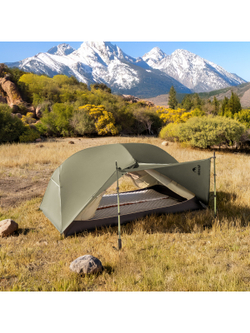 Палатка Naturehike Mongar PRO 3-местная, алюминиевый каркас, олива (зеленая)