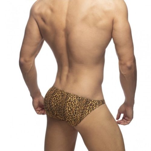 Мужские плавки с леопардовым принтом Romeo Rossi 6611-13