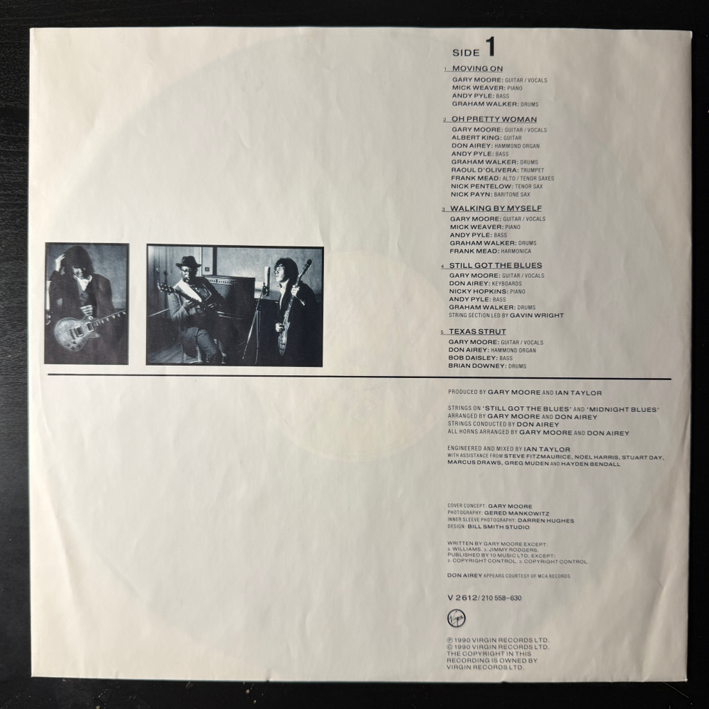 Виниловая пластинка Gary Moore - Still Got The Blues LP