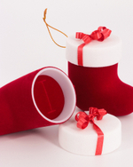 Подарочный футляр‑валеночек для ювелирного кольца