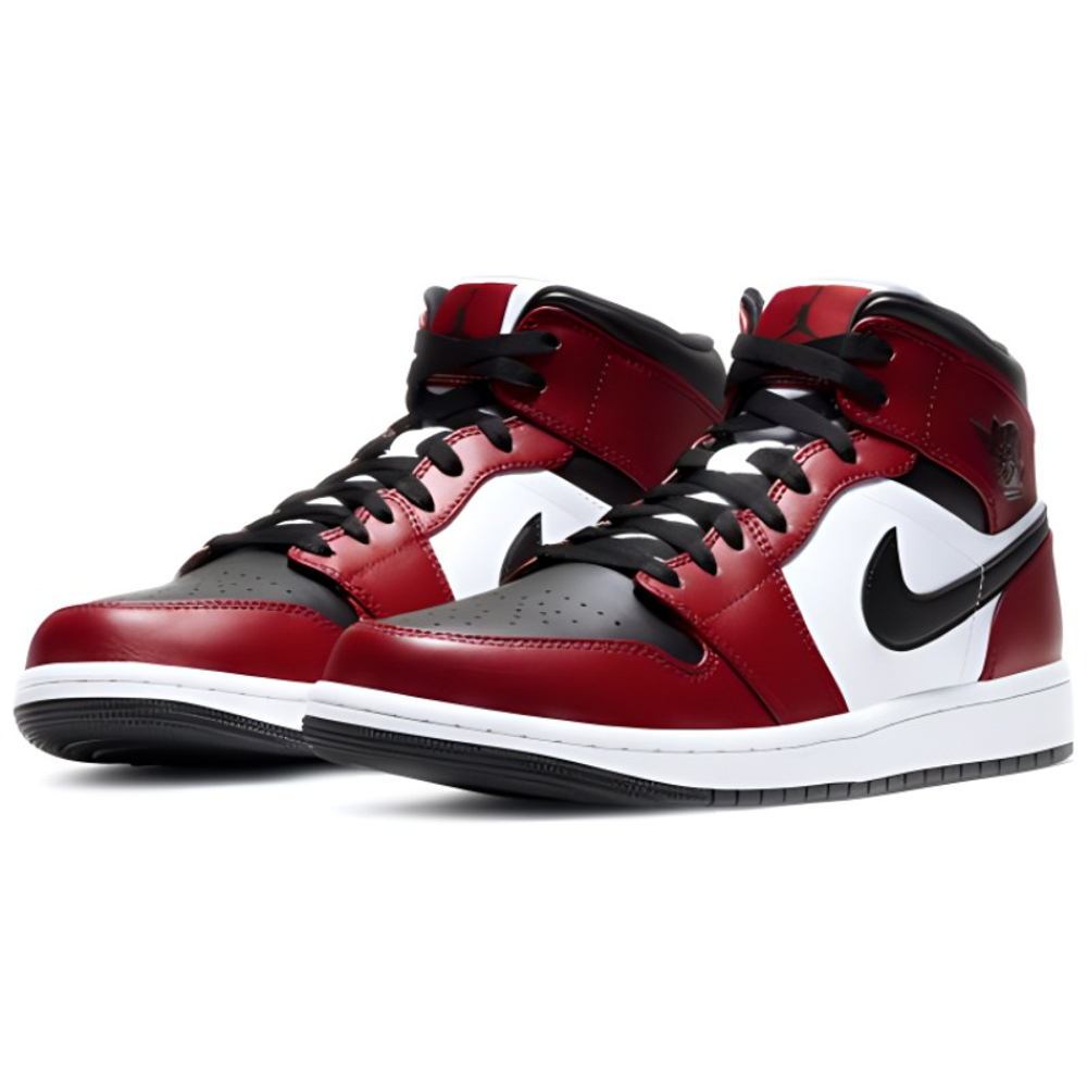 Air Jordan 1 Mid 'Chicago Black Toe'