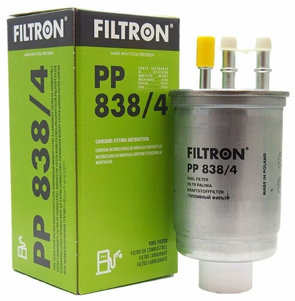 Фильтр топливный PP838/4