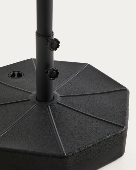 Бежевый зонт Milna с конструкцией из графитовой стали, диаметр 300 см