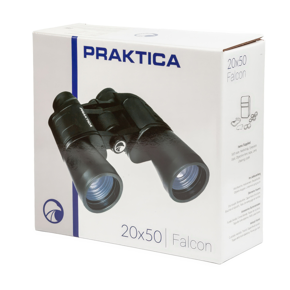 Бинокль Praktica Falcon 20x50 Black - Упаковка 1