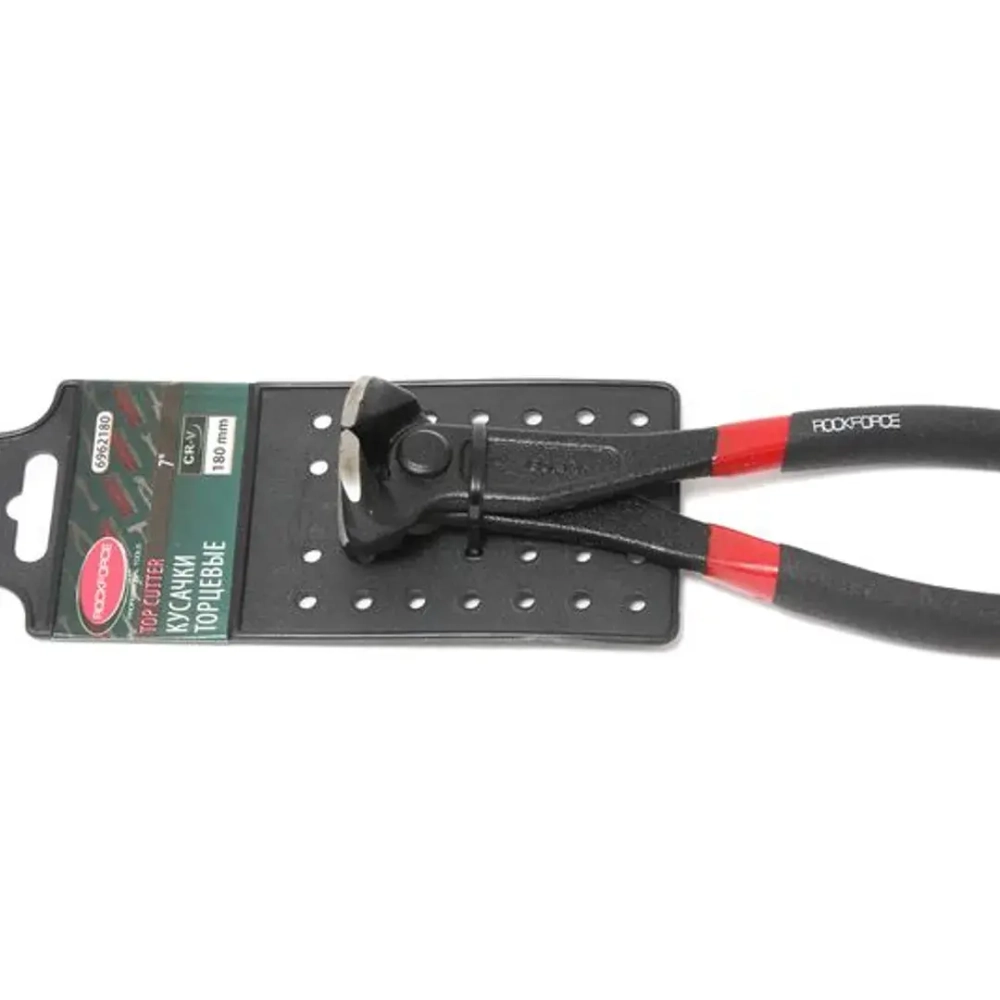 Кусачки торцевые 8''-200мм, на пластиковом держателе RockForce##Rock FORCE RF-6962200