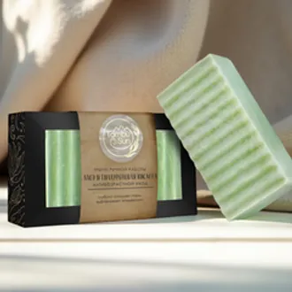 Мыло с гиалуроновой кислотой и алоэ / 100 гр