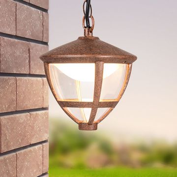 Уличный подвесной светильник Gala H брауни Elektrostandard