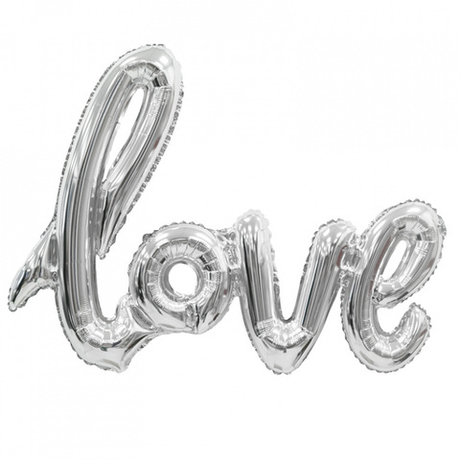 ВОЗДУХ Надпись Буквы Love (цвет в ассорт.) 39/100 см