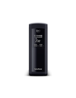 CyberPower VP1200ELCD ИБП (Line-Interactive, Tower, 1200VA/720W USB/RS-232/RJ11/45  (4 + 1 EURO))