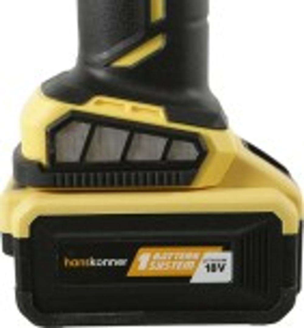 Угловая шлифмашина аккумуляторная HANSKONNER HAG18125BL