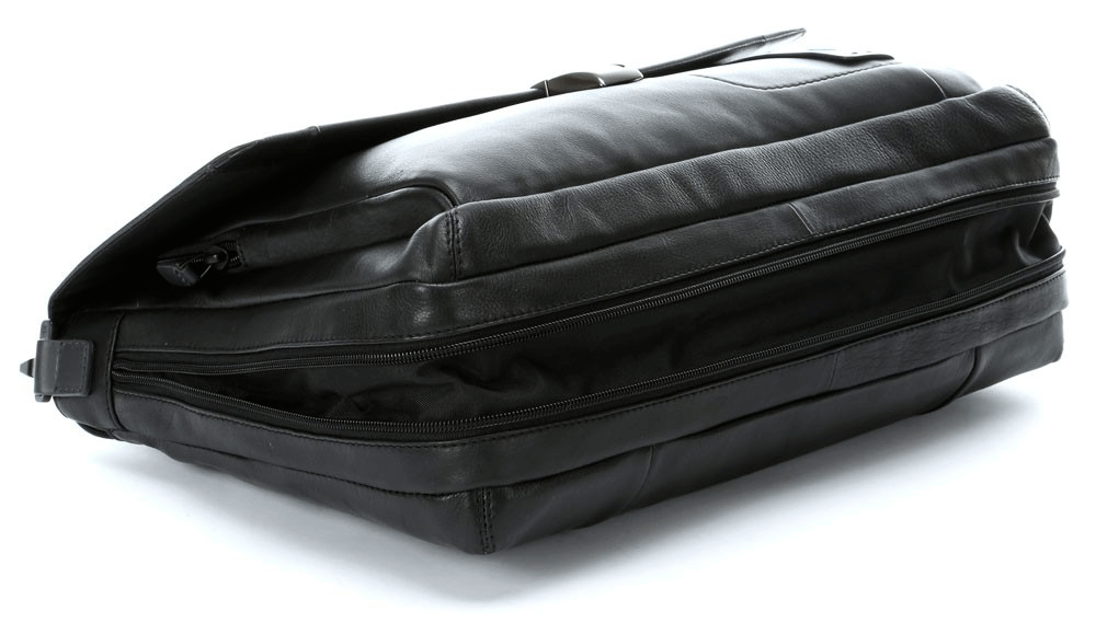 Сумка мужская Piquadro Pulse черная из кожи (CA3111P15/N)