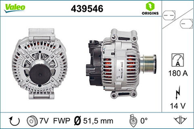 VALEO - 439546-VAL - Alternator