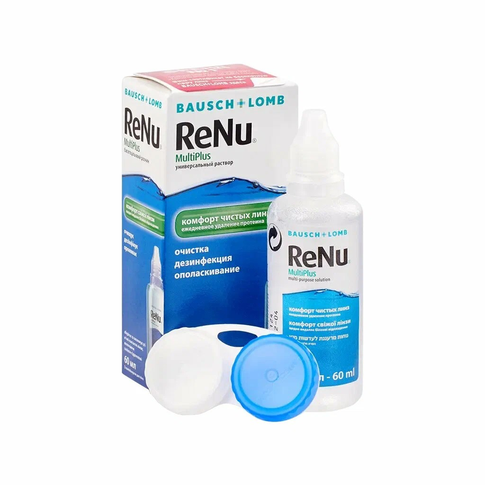 ReNu MultiPlus универсальный раствор для линз 60 мл