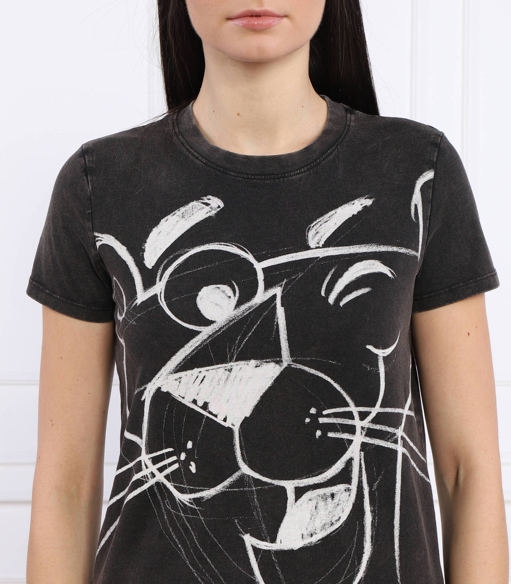 футболка Desigual - серый(23SWTK81)