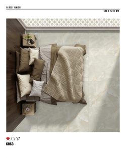 Керамогранит glossy №1 60х120, 6063