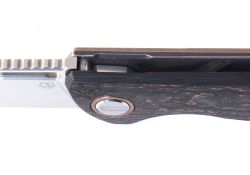 Нож Широгоров Хати CF Bronze 3D S90V Custom Divisionфотография - 12