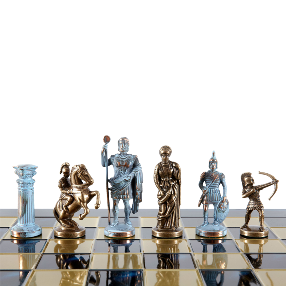 Manopoulos Шахматы подарочные Античные войны