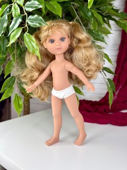 Кукла BERJUAN виниловая 35см Ева без одежды (2836A2)