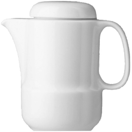 Кофейник «Акапулько» фарфор 0,6л D=96,H=154,L=150,B=150мм белый