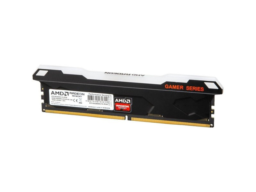 Оперативная память AMD Radeon R7516G6000U1S-RGB, DDR5 1х 16ГБ 6000 МГц, DIMM, RTL