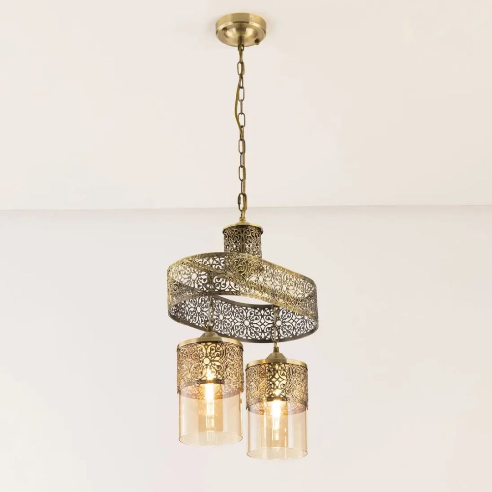 Citilux Эмир CL467223 Люстра подвесная Бронза