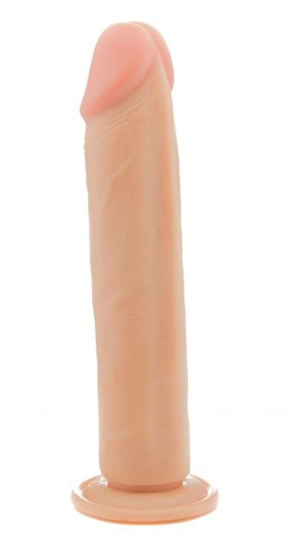 Телесный фаллоимитатор-гигант Realistic Cock 13,4 Inch No Scrotum - 34 см. (Цвет: телесный)