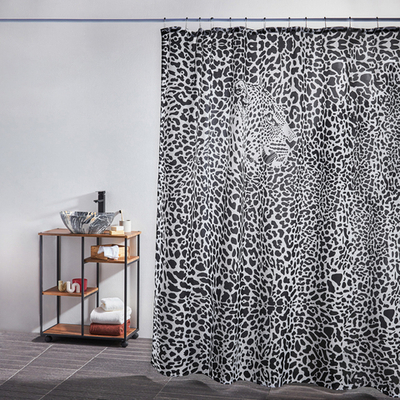 Штора для ванной 180*200см "Ночь" 12 колец