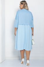 Платье бохо (голубое) П11634 LT Collection