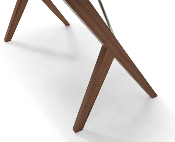 Письменный стол Mysen с выдвижным ящиком, орех