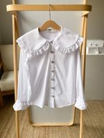 Новая хлопковая блузка Zanna&Anna, 134