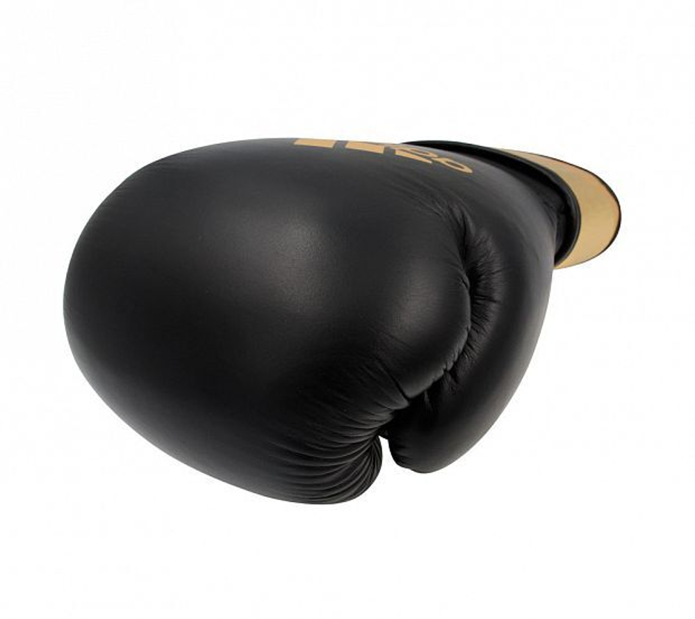 Перчатки боксерские Speed Pro черно-золотые adiSBG350PRO