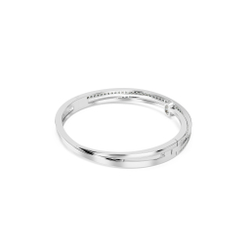 HYPERBOLA:BANGLE DROP WHITE/RHS M