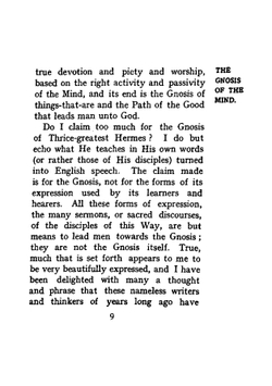 The Gnosis of the Mind | George Robert Stow Mead