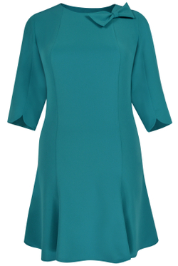 Платье женское 1464оп, бирюза #184Бир051464оп