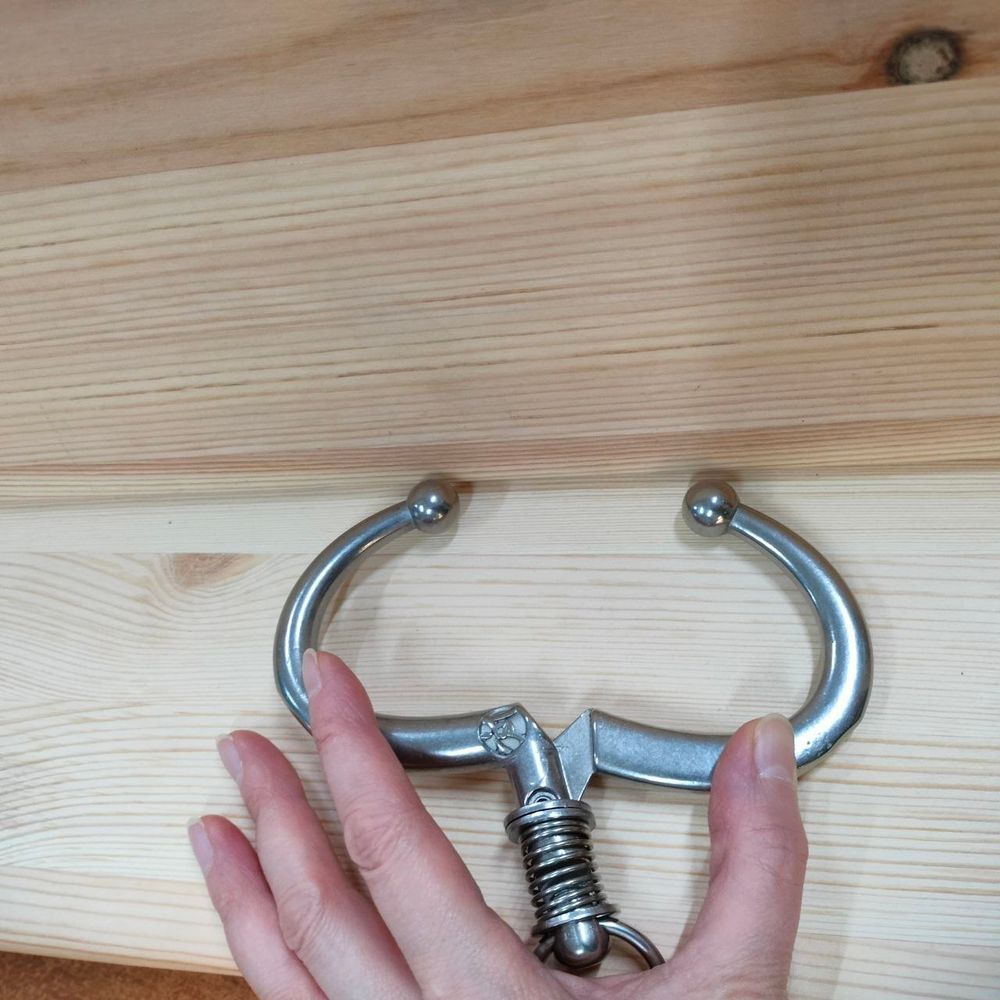 Щипцы носовые пружин. Гармса д/ фиксации КРС № 7