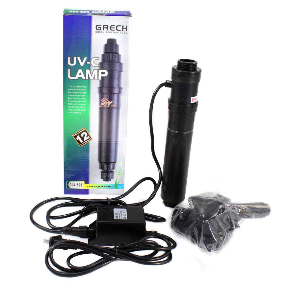 Стерилизатор ультрафиолетовый, 3W (акв. до 50л) 220V,50Hz