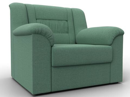 Кресло Карелия, Амур 11 зеленый, Рогожка, 125054