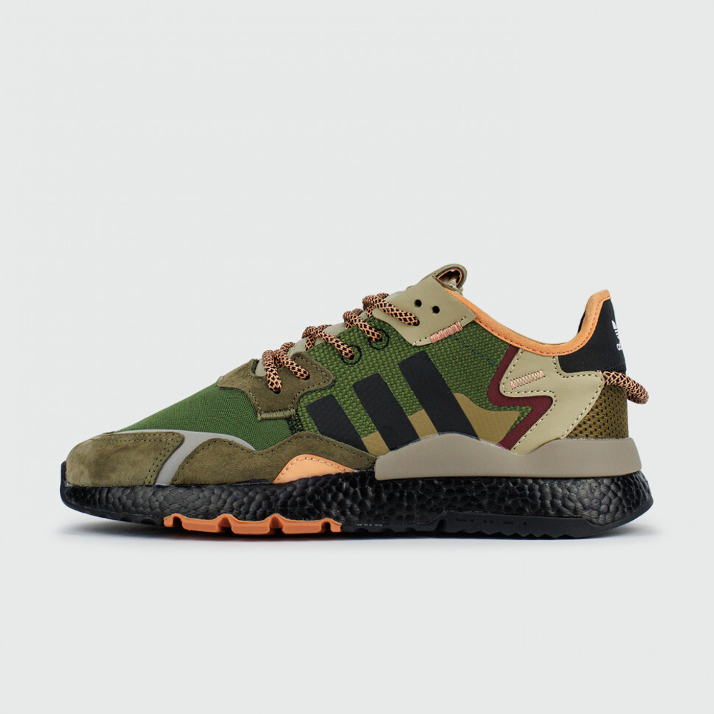 кроссовки Adidas Nite Jogger Camo-Green Winterized