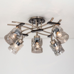 Citilux Мерида CL142155 Люстра с поворотными плафонами Матовый Хром