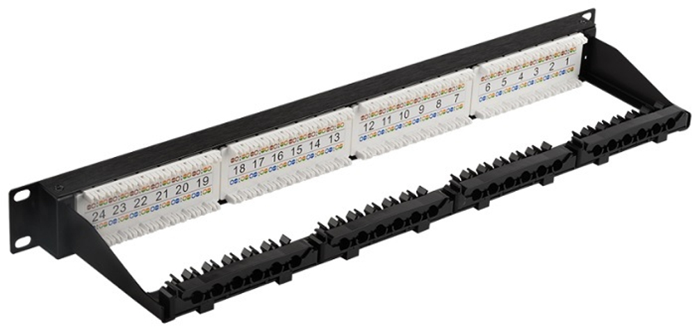 Патч-панель  Lanmaster LAN-PPN24U6A