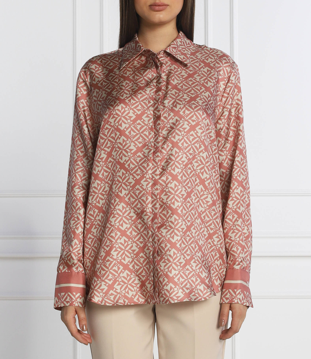 шелковая рубашка Beatrice B - розовый(22FA4965GEO)