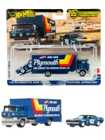 Набор Хот Вилс Премиум 70 Plymouth и Sakura FLF56 HRV38