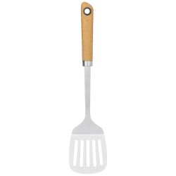 ЛОПАТКА С ПРОРЕЗЯМИ AGNESS "NATURE" НЕРЖ СТАЛЬ (МАЛ=12ШТ./КОР=72ШТ.)