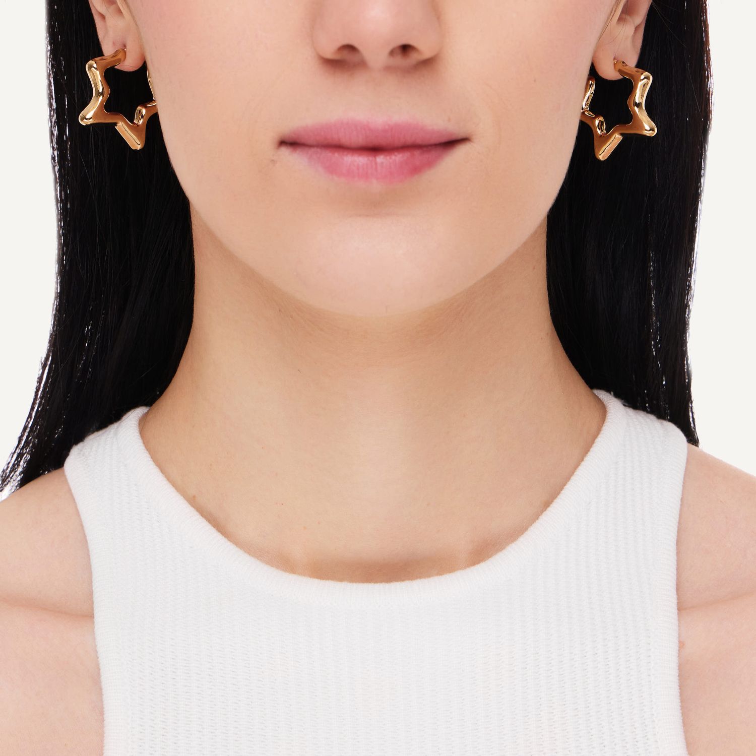 Серьги Defluent Star Earrings – Gold