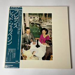 Винтажная виниловая пластинка LP Led Zeppelin Presence (Japan 1976) (Obi) Royal Orleans