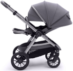 Коляска Agex Prima Pro 3 в 1 с автокреслом i-Safe Grey APS214 Sora серый