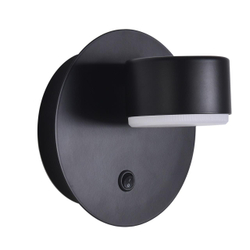 8344/1W COMFI LN26 251 черный, металл Бра GX53 LED 1*7W 220V TORINA