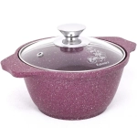 Кастрюля 1л со стеклянной крышкой «Trendy style» mystery к11tsm