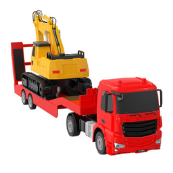 Радиоуправляемый трейлер с экскаватором Double E - E663-003